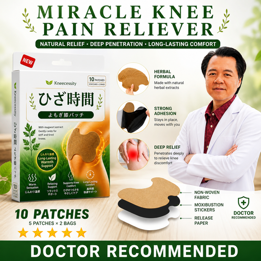 Kneecessity Japan Herbal Knee Relief Patch
