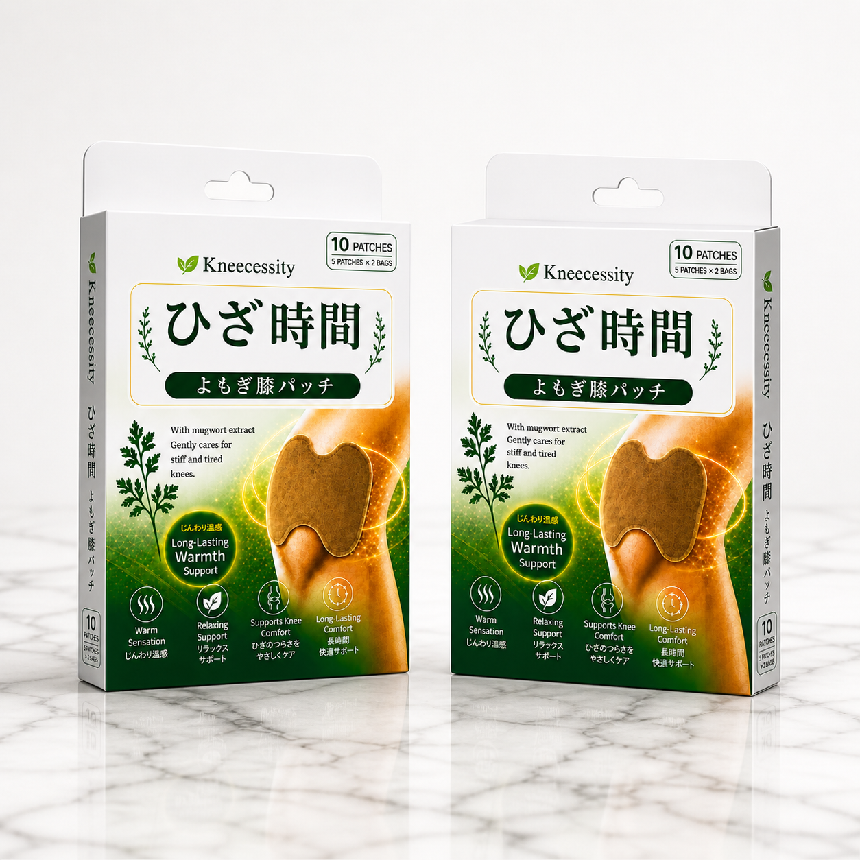 Kneecessity Japan Herbal Knee Relief Patch